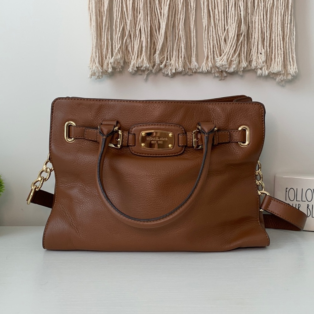 Genuine Michael Khors Camel Purse